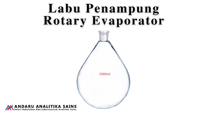 ilustrasi labu penampung rotary evaporator