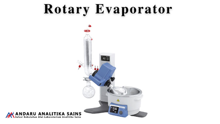 Ilustrasi alat rotary evaporator