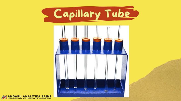ilustrasi gambar capillary tube melting point