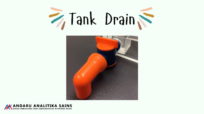 ilustrasi gambar tank drain isolated organ bath
