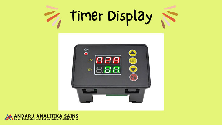 ilustrasi gambar timer display