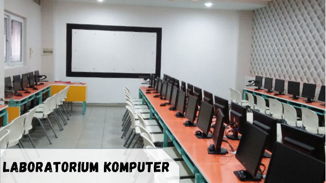 ilustrasi laboratorium komputer