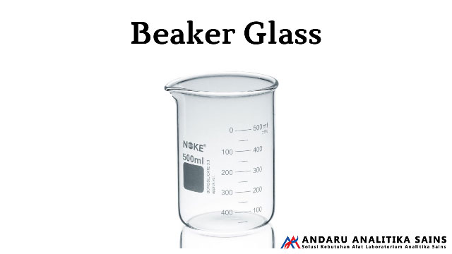 ilustrasi beaker glass