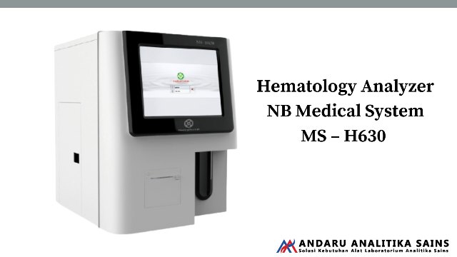 ilustrasi gambar hematology analyzer ms-h630